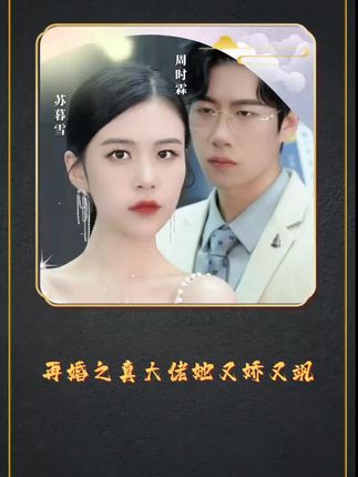 再婚之真大佬她又娇又飒  