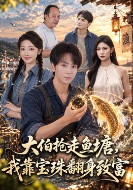 大伯抢走鱼塘，我靠宝珠翻身致富海报